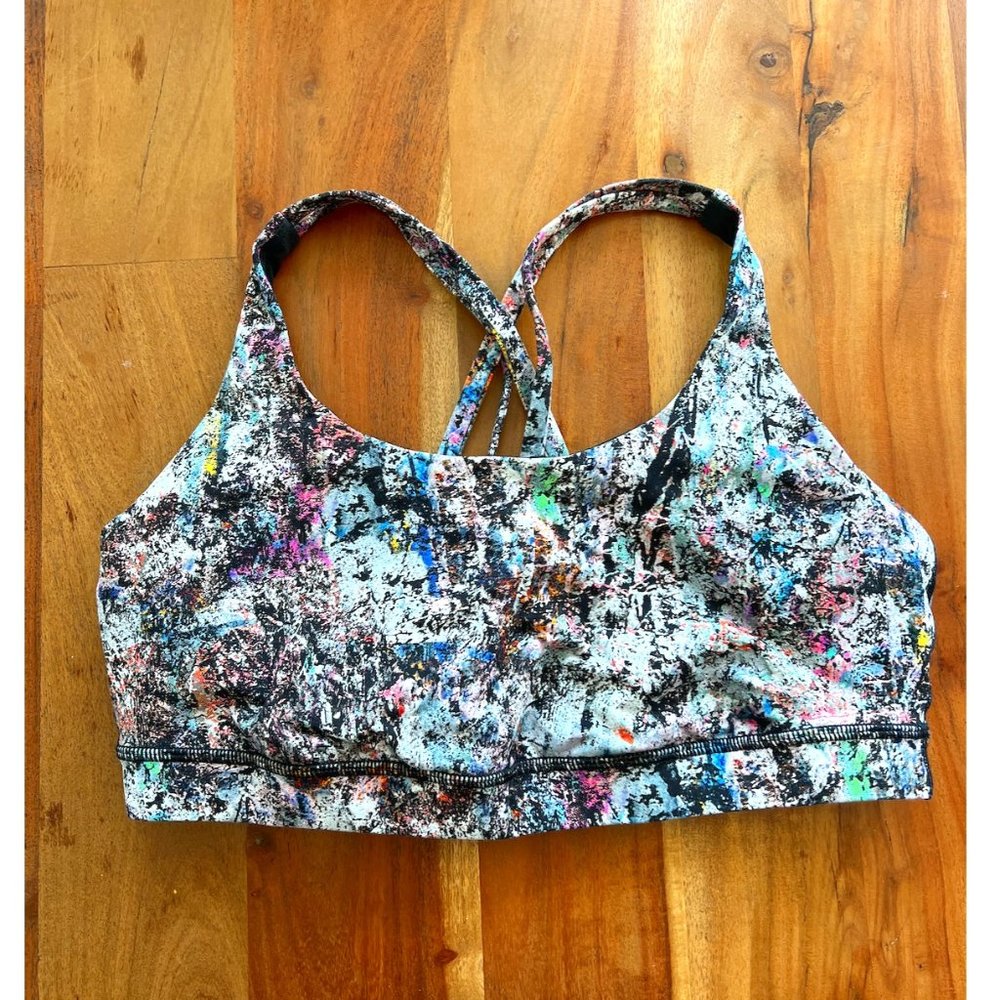 Fun multicolor lululemon sports bra